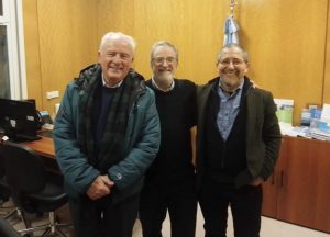 Reunión en la Subsecretaría del Recursos Hídricos.