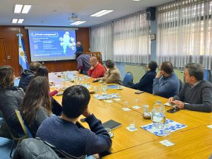 Presentación del gerente sobre el INA.